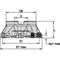 Widia Indexable Profiling End Mill, M100 Series, High Speed Steel, 8.00mm Depth of Cut 12391021600 - alternate 2