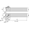 Widia Indexable Toolholder, MCKN,  MCKNR164C - alternate 2