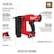 Milwaukee Tool M18 FUEL 18 Gauge Brad Nailer (Tool Only) 2746-20 - alternate 6