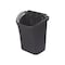 Carlisle Foodservice Trash Bin for Bussing Cart, 7 gal., Black CC11TH03 - alternate 4