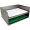 Victor Stacking Letter Tray, Silver, Silver, 13.2" W, 3.1" H, 10.6" D S1154 - alternate 3