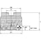 Widia Indexable Profiling End Mill, VSM11 Series, High Speed Steel, 11.32mm Depth of Cut VSM11D100Z09S032XD11 - alternate 2