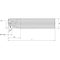 Widia Indexable Profiling End Mill, VSM11 Series, High Speed Steel, 11.44mm Depth of Cut VSM11D032Z05A32XD11L130 - alternate 2