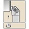 Widia Toolholder, ISO, D-Style Clamping DCKNR205DKC4 - alternate 2