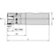 Widia Indexable Profiling End Mill, VSM490-15 Series, High Speed Steel, 15.00mm Depth of Cut VSM490D040Z03B32XN15 - alternate 1