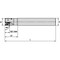Widia Indexable Profiling End Mill, VSM490-15 Series, High Speed Steel, 15.00mm Depth of Cut 5873218 - alternate 2