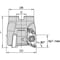 Widia Indexable Profiling End Mill, VHSC Series, High Speed Steel, 16.00mm Depth of Cut VHSC080Z05S27XD16 - alternate 2