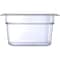 Carlisle Foodservice Food Pan PC, 4", DP, 1/6, Clr, PK6 3068407 - alternate 2