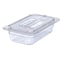 Carlisle Foodservice Univ Handld Lid, 1/4 Food Pan PC, Cl, PK6 10290U07 - alternate 4