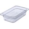 Carlisle Foodservice Food Pan PC, 2.5", DP, 1/4, Clr, PK6 3068007 - alternate 1