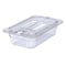 Carlisle Foodservice Univ Hndld NotchdLid, 1/4 Food Pan, Cl, PK6 10291U07 - alternate 2