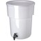 Carlisle Foodservice Round Dispenser, 5 gal., White 221002 - alternate 1