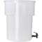 Carlisle Foodservice Round Dispenser, 5 gal., White 221002 - alternate 5