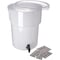 Carlisle Foodservice Round Dispenser, 5 gal., White 221002 - alternate 3