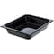 Carlisle Foodservice Half Size Food Pan HH, 2.5" D, Black, PK6 10420B03 - alternate 1