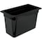Carlisle Foodservice Food Pan PC, 8", DP, 1/3, Blk, PK6 3066903 - alternate 1