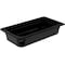 Carlisle Foodservice Food Pan HH, 2.5", DP, 1/3, Blk, PK6 3086003 - alternate 1