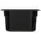 Carlisle Foodservice Food Pan PC, 4", DP, 1/9, Blk, PK6 3068703 - alternate 4