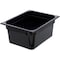 Carlisle Foodservice Half Food Pan PC, 6" D, Black, PK6 10222B03 - alternate 1