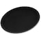 Carlisle Foodservice Round Tray, 11-1/4", Black, PK12 1100GL004 - alternate 1