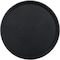 Carlisle Foodservice Round Tray, 11-1/4", Black, PK12 1100GL004 - alternate 5