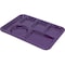 Carlisle Foodservice Lt Hand Hvy Wt, 6-Comp Tray, Prpl, PK12 4398087 - alternate 4