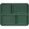 Carlisle Foodservice Tray, 4-Compartment, Forest Green, PK12 KL44408 - alternate 5