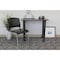 Boss Guest Chair, Black Seat, Black Back, 18 1/2" W 18" L 32 1/2" H, No Arms, Vinyl Seat B1400-BK-2 - alternate 4