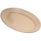 Carlisle Foodservice Mlmn Ovl Platter Tray, 9.25x6.25, Tan, PK24 4356325 - alternate 1
