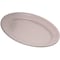 Carlisle Foodservice Mlmn Ovl PlatterTray, 9.25x6.25, Bone, PK24 4356342 - alternate 1