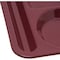 Carlisle Foodservice Lt Hand Hvy Wt, 6-Comp Tray, Cranbery, PK12 4398085 - alternate 2