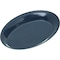 Carlisle Foodservice Mlmn Ovl Platter Tray, 12x8.5, Blue, PK24 4356035 - alternate 3