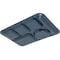 Carlisle Foodservice Lt Hand Hvy Wt, 6-Comp Tray, Blue, PK12 4398035 - alternate 2
