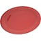 Carlisle Foodservice Melamine Dinner Plate, 10.25", Red, PK48 4350005 - alternate 1