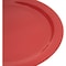 Carlisle Foodservice Melamine Dinner Plate, 10.25", Red, PK48 4350005 - alternate 2