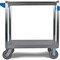 Carlisle Foodservice SS Utility Cart, 2 Shelf, 700 lb., 21x33" UC7022133 - alternate 5