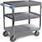 Carlisle Foodservice SS Utility Cart, 3 Shelf, 700 lb., 21x33" UC7032133 - alternate 4