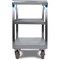 Carlisle Foodservice SS Utility Cart, 3 Shelf, 700 lb., 21x33" UC7032133 - alternate 3