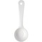 Carlisle Foodservice Solid Short Handle, 3 oz., Wht, PK12 492602 - alternate 2