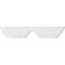 Carlisle Foodservice Melamine Dbl Sqr Ramekin, 2 oz., Wt, PK24 086202 - alternate 5