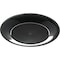 Carlisle Foodservice Wide Rim Round Platter, 19", Blk, PK4 4440603 - alternate 3