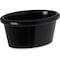 Carlisle Foodservice Mlmn Smooth Ovl Ramekin, 2 oz., Bk, PK48 S31003 - alternate 1