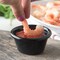 Carlisle Foodservice SAN Smooth Ramekin, 3 oz., Blk, PK48 4312303 - alternate 4
