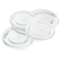 Carlisle Foodservice Disposable Lid, Fits 5822, Translucent 5822L30 - alternate 1