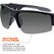 Ergodyne DAGR-AF, Safety Glasses, Anti-Fog, Smoke Lens, Matte Black Frame, Half-Frame DAGR-AF - alternate 2