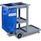 Carlisle Foodservice Short Platform Janitorial Cart, Gray JC1945S23 - alternate 4