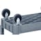 Carlisle Foodservice Polypropylene, Small Bin Top Utility Cart, Gray, 33-1/2 in H x 17-1/4 in W, 2 Shelves, Gray UC401823 - alternate 2