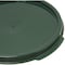 Carlisle Foodservice Round Container Lid, 2-4 qt., Green, PK12 1077108 - alternate 3