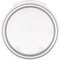 Carlisle Foodservice Rnd Container Lid, 1 qt., Translucent, PK12 1077030 - alternate 2