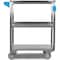 Carlisle Foodservice SS Utility Cart, 3 Shelf, 500 lb., 15.5x24" UC5031524 - alternate 5
